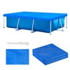 8.5 x 5.5’ Rectangular Pool Cover for Frame Above Ground