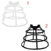 Women 3 Hoops Pannier Petticoat Hollow Out Birdcage Skirt Wedding