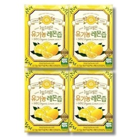 1 Lemon a Day Organic Lemon Juice 20g x 14 sachets, 4 boxes / 1일1레몬 유기농 레몬즙 20g x 14포 4박스