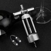 Drincarier screwpull-levers wine opener corkscrew self pulling corkscrew 18/8 stainless