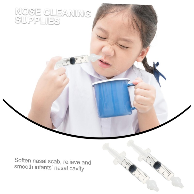WOONEKY 2 Set Creative Nasal Irrigators Safe Nasal Cavity Cleaning