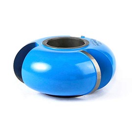 Amana Tool - SC534 Carbide Tipped 3-Wing Flute (Convex) 1-1/2 Flute x 3/4 Radius x 3-1/2 D