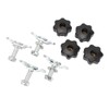 Airline Bolt Fitting Stud L Track Stud Fitting 360 Degree