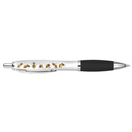 DV DESIGN 1 x Bee Black Pen - Bumble Insects Floral Animals Stationary School Equipment Teacher Friend Kids Girls Boys #80764