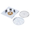 Stainless Steel Chrome Plated Floor Drain Anti Odor Insect Resistant