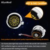 AlyoNed Pair Newly Redesigned Version 48 LED Chip Side Mirror