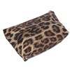 2pcs Leopard Print Makeup Bag Waterproof Multifunction Large Capacity Leopard