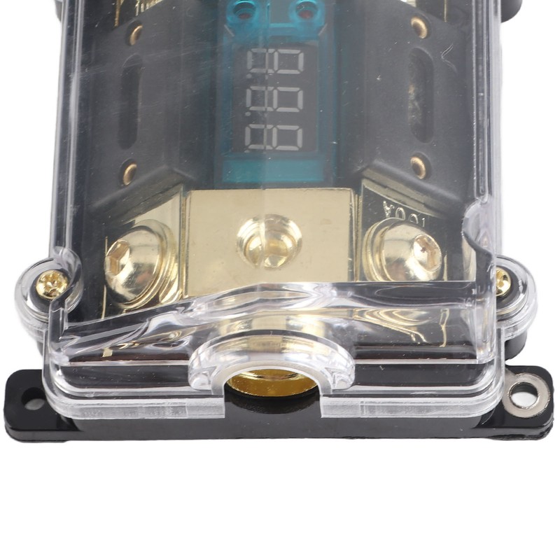 Universal Car Auto Fuse Holder 100A LED Digital 1 in