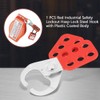 Naroote Hasp Lock, Hasp Latch 1 PCS Red Industrial Safety