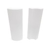 5.5" x 5/8" Rounded Outside Bullnose Corner Baseboard Molding and