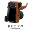 MegaGear MG1809 Ever Ready Leather Camera Half Case Compatible with