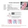 BechKCpro 3-Pair Durable Kitchen Dishwashing Gloves with Latex free -