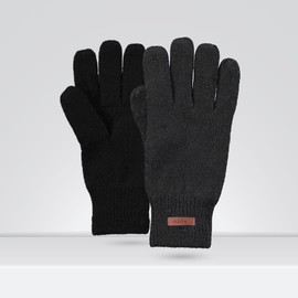 Barts Men's Haakon Gloves (Haakon Glove) - black Plain, size: m-l