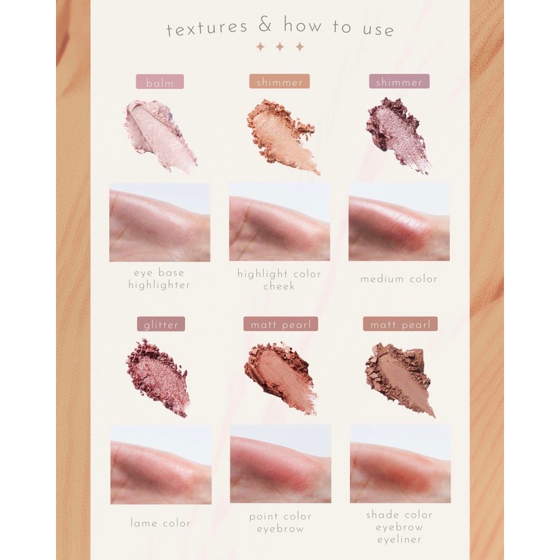 Haomii Cocktail Luce Eye Palette, Multi Palette, Eye Shadow, Teardrop