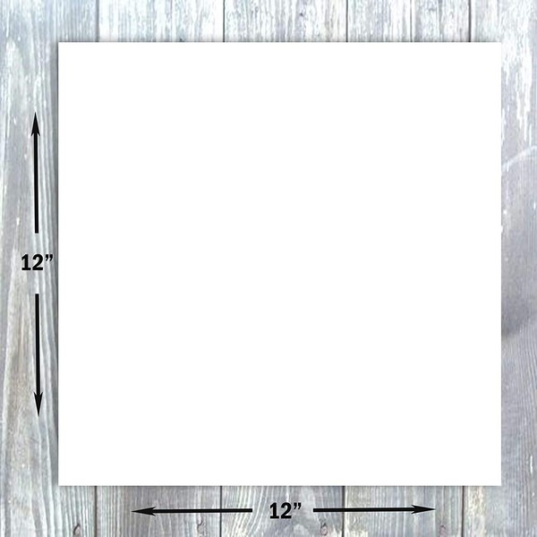 Hamilco White Linen Cardstock Scrapbook Paper 12x12 Heavy Weight 80