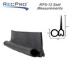 RecPro RV Slide Out Seal 3/4" Single Bulb with 2"