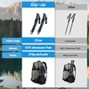 Glymnis Walking Poles 2 Pack Collapsible Walking Poles for Men