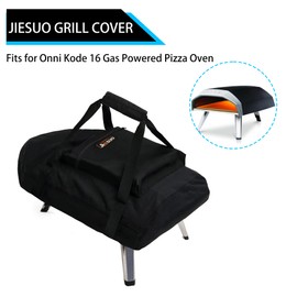 JIESUO Grill Cover for Ooni Koda 16 Inch Pizza Oven, Portable Carry Covers for Ooni 16 Outdoor Pizza Oven Accessories with Pocket