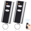 Pack of 2 hand transmitters compatible with standard steel, garage