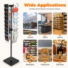 36 Pocket Rotating Magazine Rack, 63inch Height Greeting Cards Display