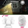 BIGLIGHT Battery Operated Motion Sensor Spotlight, Wireless LED Flood Light