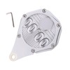 Tax Disc Permit Holder for Motorcycle - Hexagonal Tax Disc