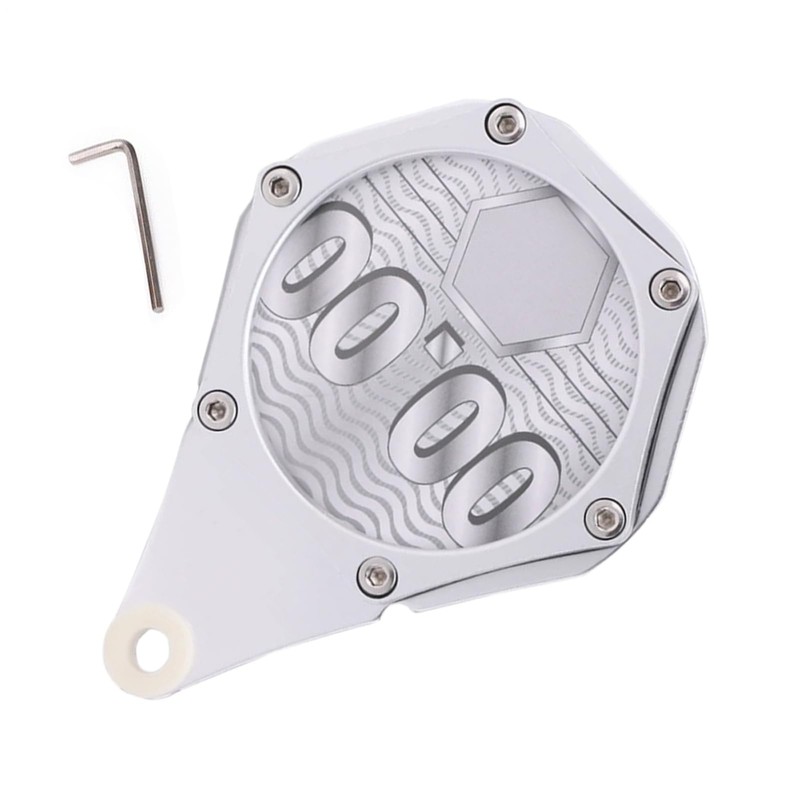 Tax Disc Permit Holder for Motorcycle - Hexagonal Tax Disc