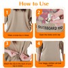 Pack of 4 Cardigan Clips, Clips for Clothes, Elastic Clip