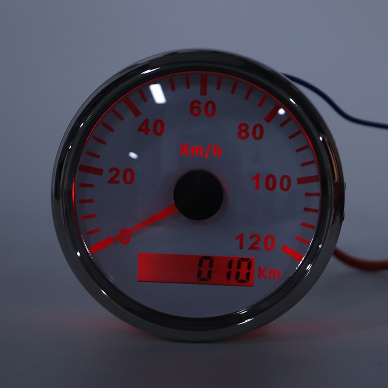 85mm / 3.3in Universal GPS Speedometer Waterproof Anti Fog Meter