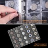 JUNDUN Fireproof Coin Collection Album for Collectors, Waterproof Coin Collection