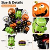 Mini Halloween Foil Balloons – Bat, Pumpkin and Skull Party