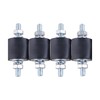 CNCYEAH 4 Pieces M8 Rubber Bearings, Rubber Buffer Anti-Vibration Male,