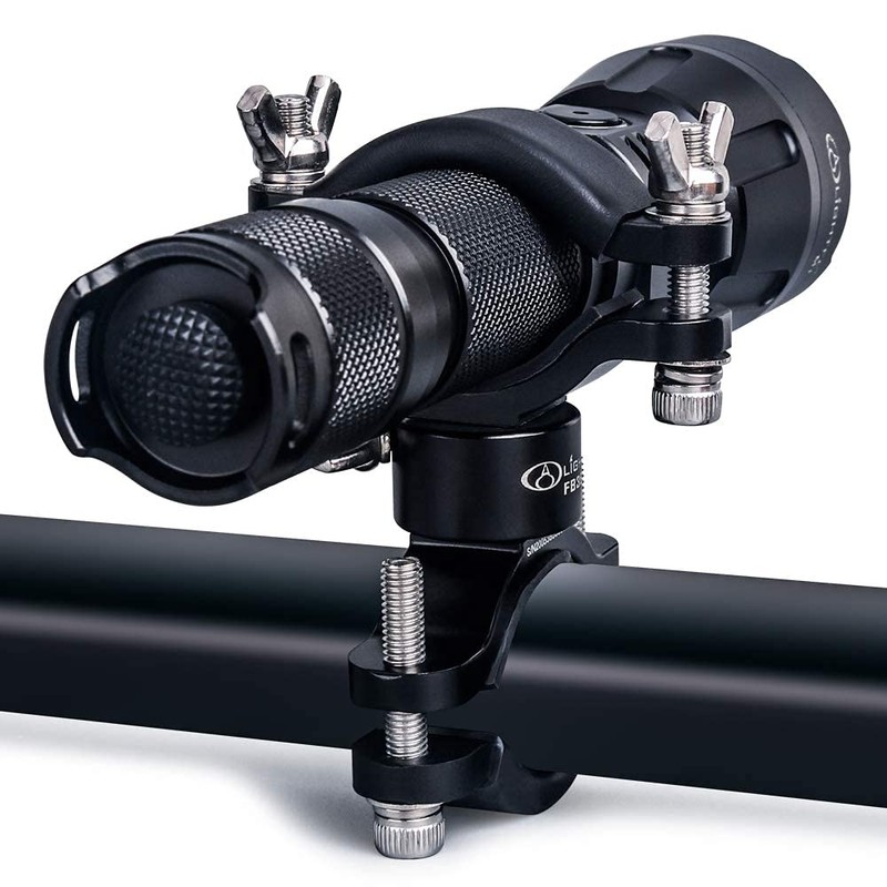 LIGHTFE Bicycle Light Holder Bracket Aluminum Alloy Material, Bike Light