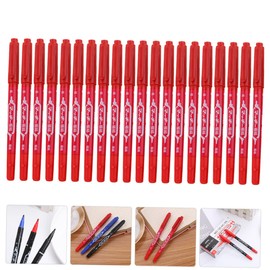 Operitacx 20pcs Double-ended Markers Erasable Permanent White Oily Paint Pens Office Supplies Craft Art Supplies for All Ages