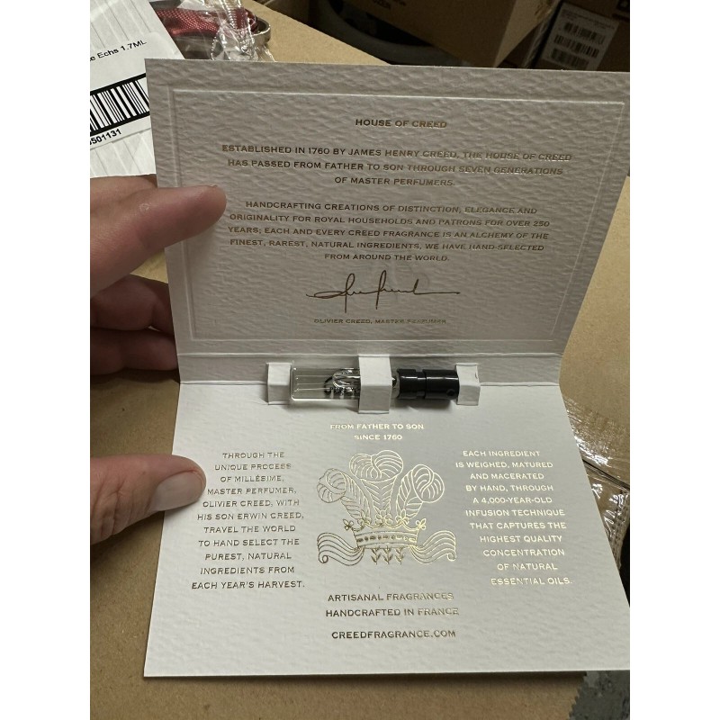 Creed PURE WHITE COLOGNE EDP 1.7ML CREED SPRAY CARDED