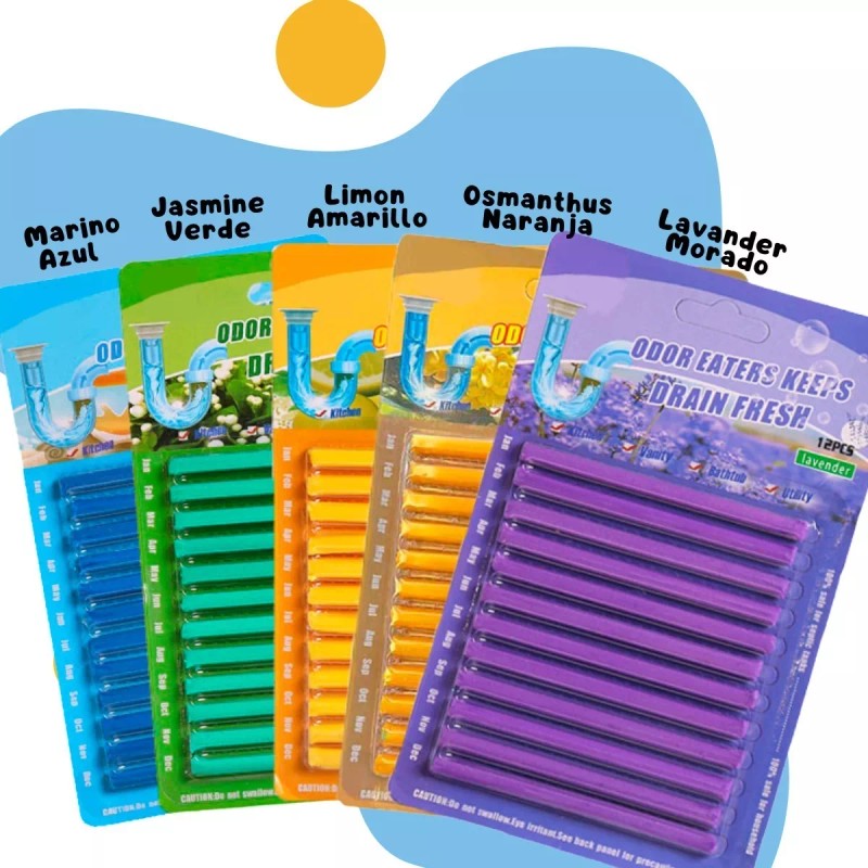 Mafab Sani Stick Barras Destapa Drenaje Tuberia Limpieza Fregadero