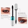 2 Pack 2 in 1 for Mascara 5x Longer Washable,