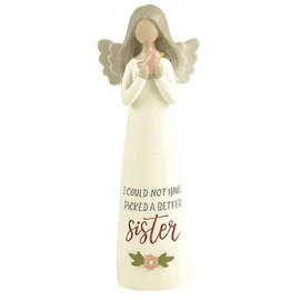 Angel - Could Not Have Picked Better Sister Angel - Nana You're Special and Loved In Ever Angel Figurine Inscription Thereon Place Like Home Except Nana Statues as Inspirational Gifts - Resins