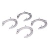 Aluminum Alloy AntiSlip Snow Speed Racing Horseshoes Kit Horse Training