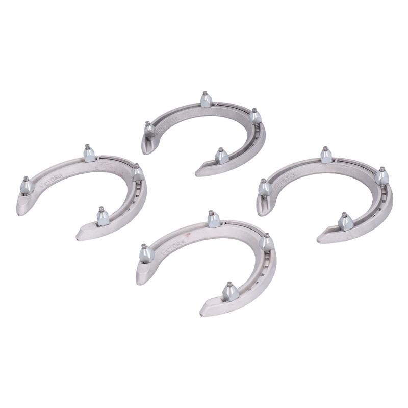 Aluminum Alloy AntiSlip Snow Speed Racing Horseshoes Kit Horse Training