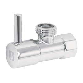 Foset ANG-05BL, Llave angular, 1/4 vuelta, sin contratuerca, maneral palanca