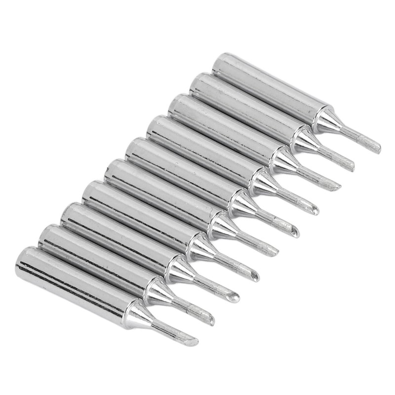 10PCS Set Solder Iron Welding Tips Accurate Multifunctional Thermal Solder