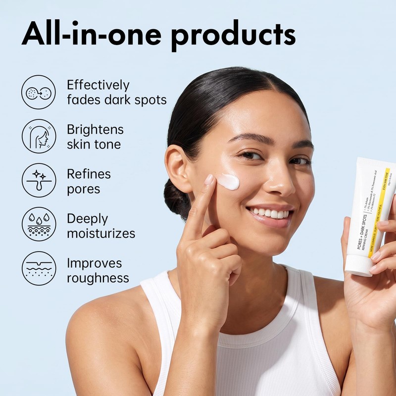 Pores Dark Spot Cream with Arbutin, Tranexamic Acid & Niacinamide