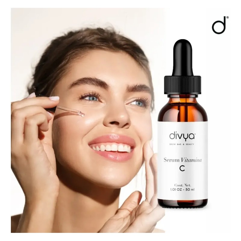 Serum Vitamina C Divya Firmeza Colágeno + Ácido Hialurónico Tipo