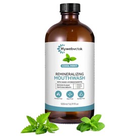 Cool Mint Remineralizing Mouthwash,Nano Hydroxyapatite Mouthwash,16.91Fl Oz
