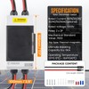 Pjerjzn Solar Panels Disconnect Switch 16A 400VDC PV Shut Off