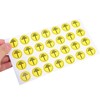 Gadpiparty Ground Symbol Stickers 400pcs Safety Protective Earth Protective Grounding