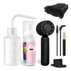 Kit Shampoo Espuma Para Pestañas Y Brocha Para Extensiones