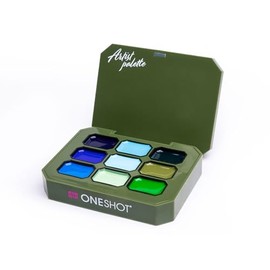 ONE SHOT - BUTTER GEL MUSCARI COLLECTION, Gel de uñas sólido, Set de gel en crema para diseños de uñas 9 tonos distintos de 2.5 gr c/u.