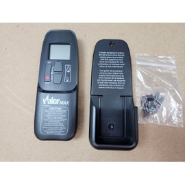 All Pro Fireplace Maxitrol GV60 G6R-H3TV4-ZV1 Replacement Remote & Holder (Valor 4002251), Black